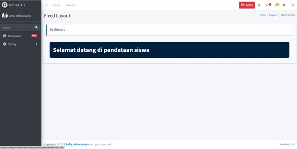 Pendataan Siswa - Sistem Informasi Siswa